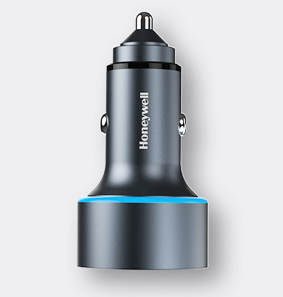 霍尼韦尔（Honeywell）车载充电器点烟器一拖二转换器 95W汽车用手机快充头苹果华为通用
